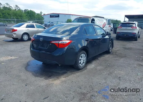 2016 Toyota Corolla L from USA, damaged, VIN 5YFBURHE1GP525523
